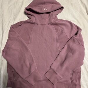 Lululemon oversized scuba hoodie Mauve size M/L
